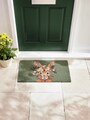 Happy Spring イースターバニーDoormat　春のうさぎドアマット　ロンドン直輸入　