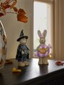 インテリアオブジェ　　ハロウィーン仮装　テディベアとうさぎ　