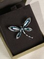 ロンドン John Lewis 厳選　トンボラインストーンブローチ　Jon Richard Brooch 	