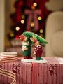 インテリアオブジェ　　クリスマスのテディベアとウサギ　