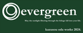 evergreen フェイスタオル