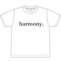 evergreen Tee(White×British Green)