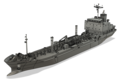 《商船/客船》海上自衛隊4900t型油槽船「YOT 01」1/700《３Dプリンタ製リニューアル版》