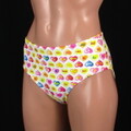 まりかちゃん愛用 可愛いハート柄 すべすべ ジュニアビキニパンツ 150 c7583