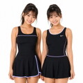写真付 可愛い名前入りスクール水着2枚セット ゆずひちゃん まなちゃん愛用 130 中古 c9010