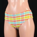 むつみちゃん愛用 可愛いチェック柄 ジュニア ビキニパンツ 130 エルプチ f2704