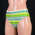 せりなちゃん愛用 可愛いボーダー柄 ジュニア ビキニパンツ 140 f1901