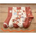 マイリトルガーデン柄ソックス