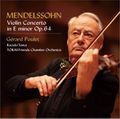 ジェラール・プーレ：メンデルスゾーン　ヴァイオリン協奏曲