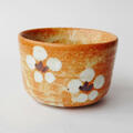 【プレゼント品】紅志野風白梅花紋フリーカップ/猪口/茶碗蒸し器