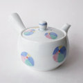 有田焼き紙風船手毬柄の可愛らしい小急須