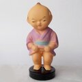 男の子こども陶器製人形【いたずら】