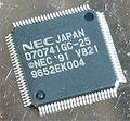 NEC V821・uPD70741GC-25 (32bit CPU/V810命令互換)