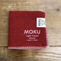 MOKU ライトタオル ハンカチ /レッド