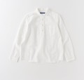 NATURAL LAUNDRY オックス　デッキシャツ　ホワイト（3）