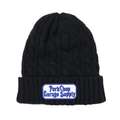 ◎ ROUNDED KNIT CAP/BLACK