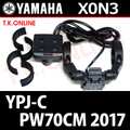 YAMAHA YPJ-C 2017 PW70CM X0N3 スイッチアセンブリ