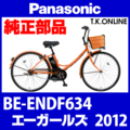 Panasonic エーガールズ（2012）BE-ENDF634 モーター【メーカーリビルド】代替品