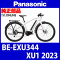 Panasonic XU1（2023）BE-EXU344 純正部品・互換部品【調査・見積作成】