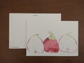 postcard　いちじく/fig
