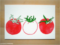 postcard　トマト/tomato