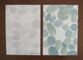 postcard　小石グリーン/green pebbles