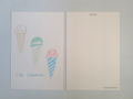 postcard　アイスクリーム/icecream