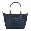 トランプ ナイロン トート - ネイビー