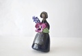 Jie gantofta フラワーガール small ネイビー