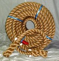綱引きロープ　（マニラ麻）　　　３６ｍｍ　　４０ｍ　