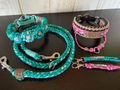 パラコード首輪2種＋リード その他アクセサリー3点SET
