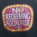 NO REDEEMING SOCIAL VALUE old-e T-shirts