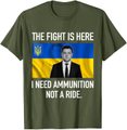 ウクライナへの寄付付きゼレンスキー大統領Tシャツ