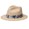 CLUCT ROUGH EDGE STRAW HAT
