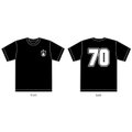 鈴木康博 70th Anniversary 記念Tシャツ (ブラック)