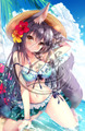 立羽先生：画集下巻表紙／姫繰三六五タペストリーコレクション（B1サイズ）