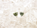 【10％OFF！】シルバーピアス／ハートカット4㎜