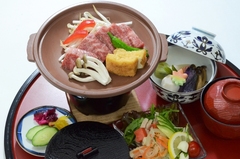 和牛陶板焼きご膳