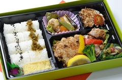 国産三元豚の塩麴焼き弁当