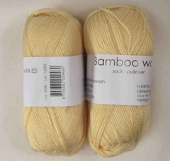 50g Hjertegarn Bamboo 3050gelb
