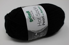 Gruendl Hot Socks Pearl  10 schwarz