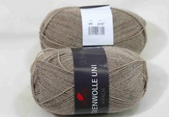 Pro Lana  Uni  410杢薄マロン 