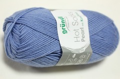 Gruendl Hot Socks Pearl  11 bleuツユクサ色