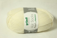Gruendl Hot Socks Pearl 01 cremeオフ白