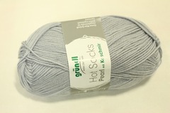 Gruendl Hot Socks Pearl 02 silbergrau薄ブルーグレー