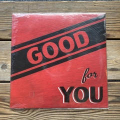 good for you デッドストックレコード　”LIFE IS TOO SHORT TO NOT HOLD A GRUDGE"