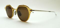 THOM BROWNE（トムブラウン）　　UES812A-710-46（●flip sun : rose gold / brown  〇frame : silver）