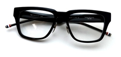 【クラシックなウェリントンシェイプのセルフレーム】THOM BROWNE　TBX715-A-01AF // BLK