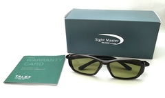 【Sight Master×TALEXの限定カスタム・偏光サングラス】Sight Master（サイトマスター） × TALEX（タレックス）　Optimo DL　メタブラウン / TALEX トゥルービュースポーツ シングルコート