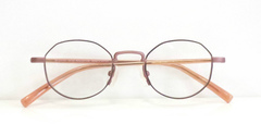 【「強度近視でも華奢なメガネを諦めて欲しくない」をコンセプト】BCPC　BP-3300S　Col.01（Pink Cinnamon）